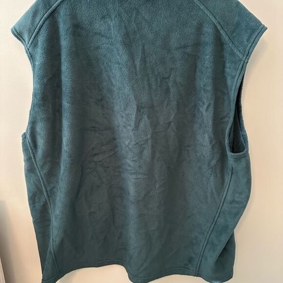 XXL Columbia Green Fleece Vest. Great condition - Picture 2 of 8